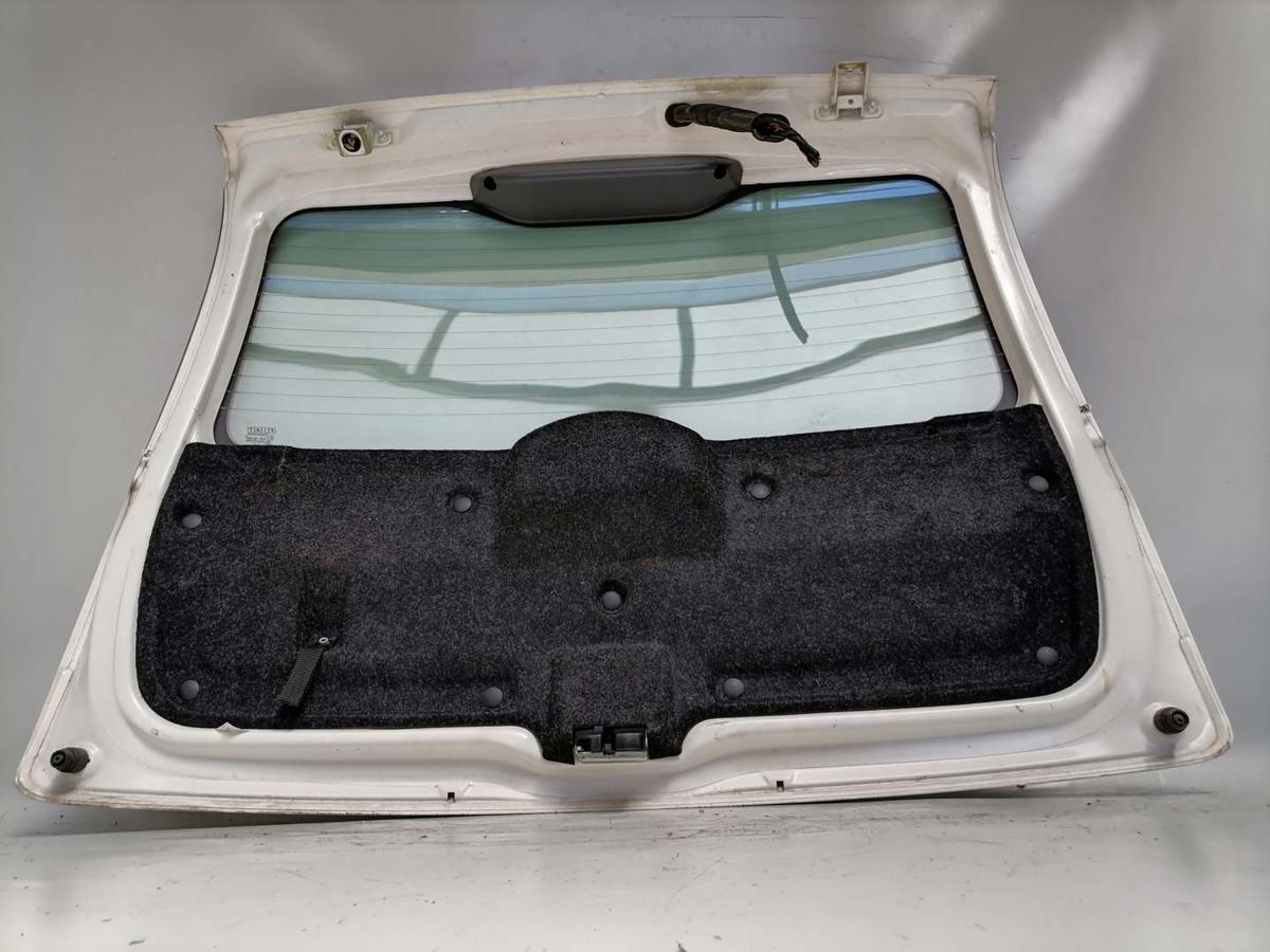 Fiat Panda 169 original Heckklappe mit Scheibe 268 Bianco weiß BJ12
